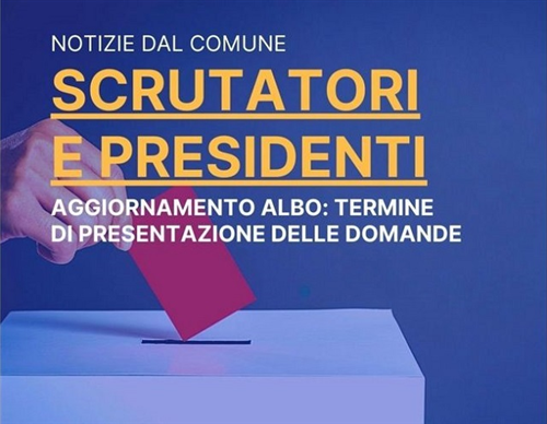 Aggiornamento Albo Presidenti di Seggio
